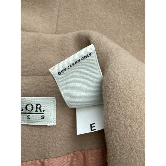 Ann Taylor Women Caramel Wool Cashmere Blend Jacket Size 6P - Picture 8 of 8